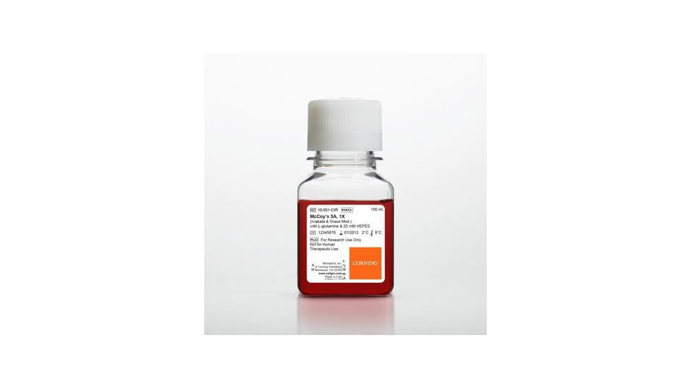 Corning  MCCOYS 5A W/GLN+HPS 6X100ML MT10-051-CI