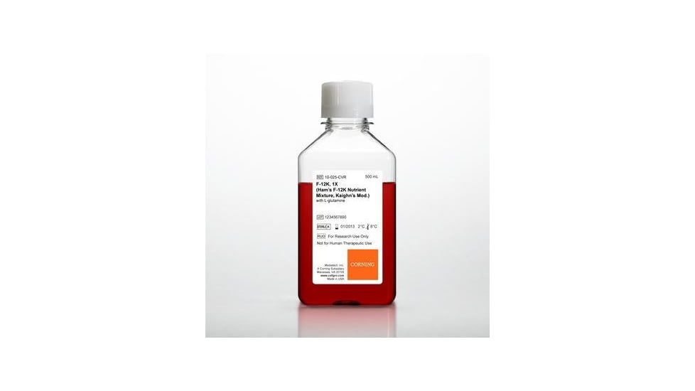 Corning  Media F-12K W/GLN 500ML PK6 MT10-025-CV