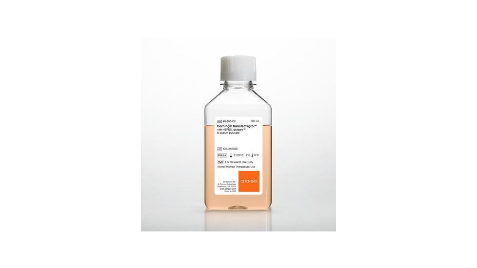 Corning  Transfectagro Media Pk6 500ml MT-40-300-CV, Unit PK