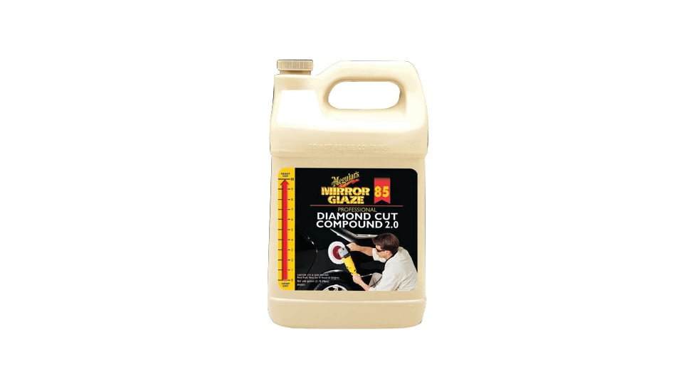Meguiars Mirror Glaze Diamond Cut Compound 2.0, 1 Gallon, M8501