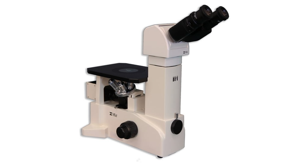 Meiji Techno Ergonomic Binocular Inverted Brightfield Metallurgical Microscope, IM7100E