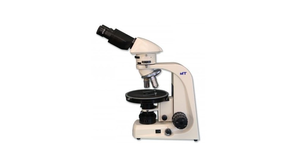 Meiji Techno Halogen Binocular Polarizing Microscope, BEIGE, LARGE MT9200