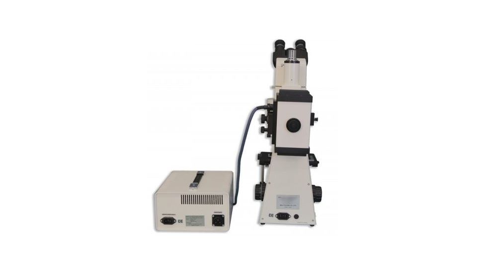 Meiji Techno Halogen Ergonomic Trinocular Epi-Fluorescence Biological Microscope, BEIGE, LARGE MT6300EH