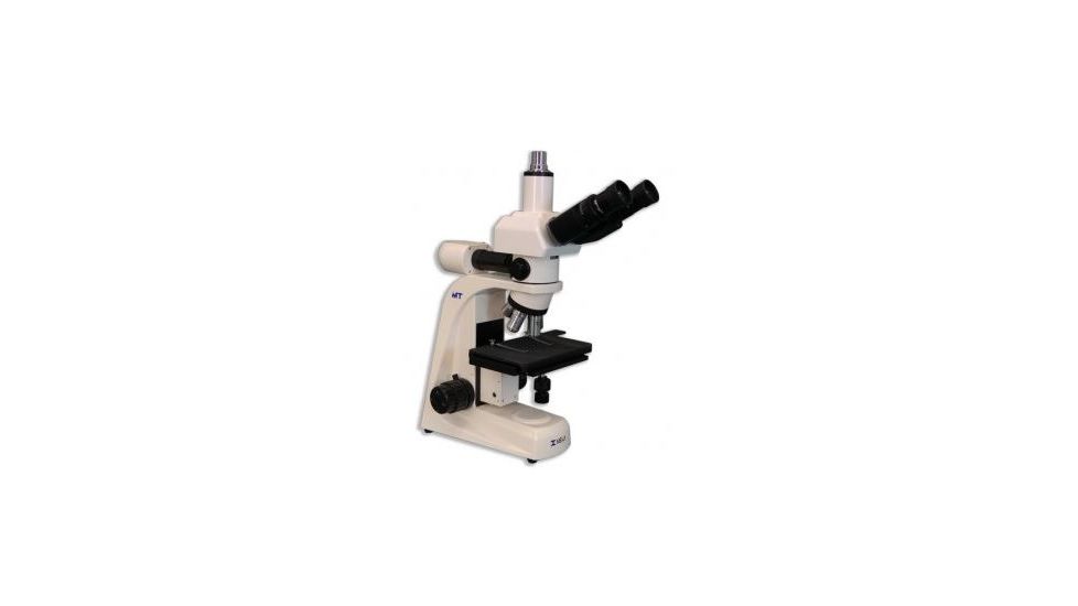 Meiji Techno Halogen Trino Brightfield Metallurgical Microscope, BEIGE, LARGE MT7100
