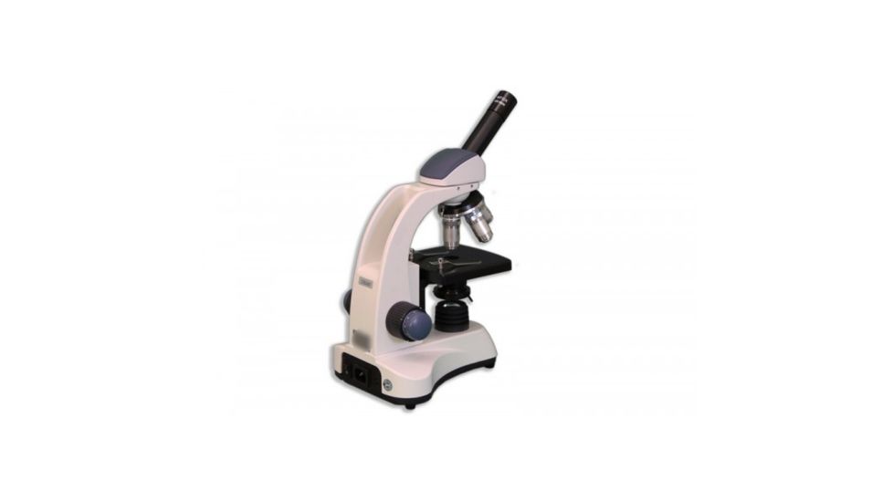 Meiji Techno MT-11 LED Monocular Entry Level Compound Microscope, White MT-11