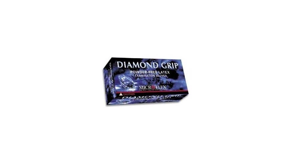 Microflex Diamond Grip Latex Gloves, Microflex MF-300-M Medium, Pack