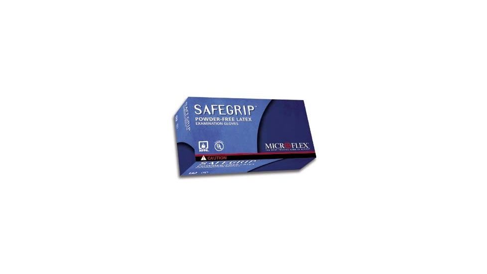 Microflex Safegrip Powder-Free Latex Gloves, Microflex SG-375-M