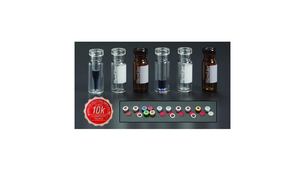 Microliter Analytical Seal 11mm Altn Fep/n Rub Pk100 11-0020AT, Unit PK