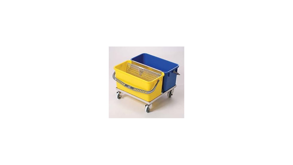 Micronova Cart Ss Double W/BUCKETS C-7