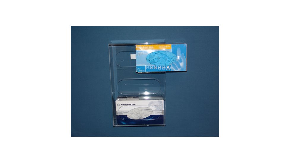 Mitchell Plastics Holder Glove Box 2 Sl Div Clr MGSMD-2000, Unit EA