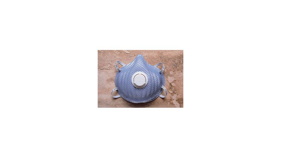 Moldex/Metric 2300 N95 Particulate Respirator w/ Exhale Valve, Low Profile, Pack of 10, 2300N95-CS