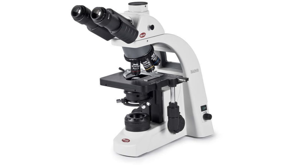 Motic Instruments BA300 Series Research and Laboratory Microscopes, Motic SG01S01286 Planachromatic Objectives 4x