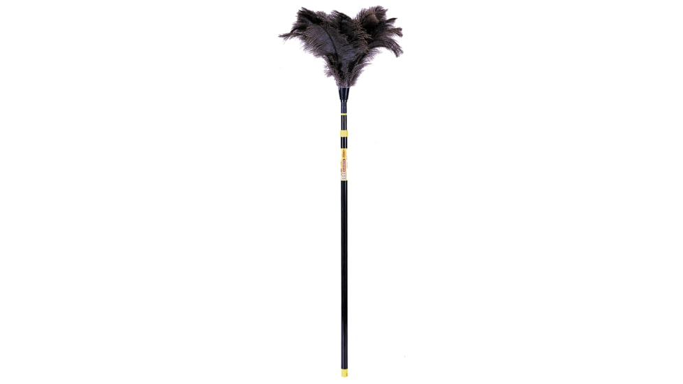 Mr. LongArm Ostrich Feather Duster Combo With 3ft To 6 Twist Lok Thread Extension Pole, 741