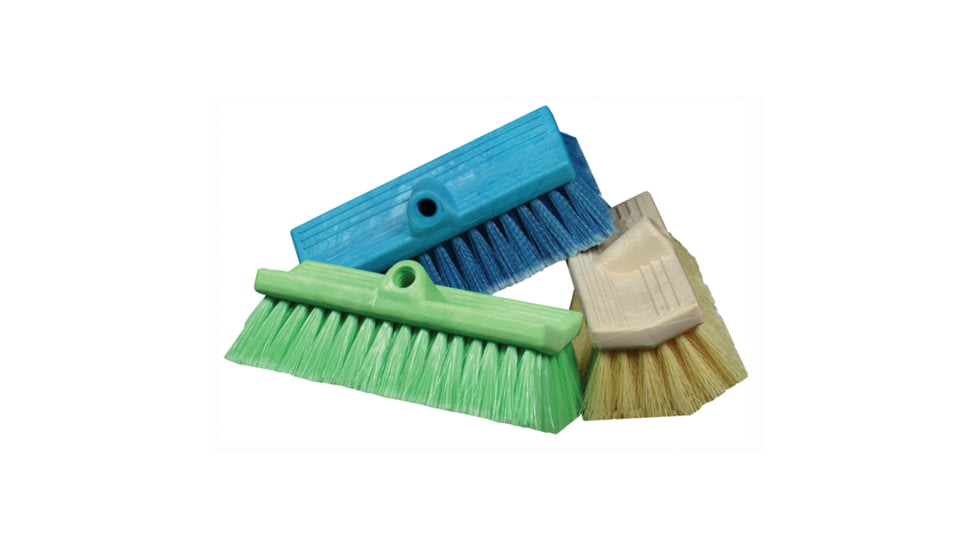 Mr. LongArm Very Soft Flow-Thru Bi-Level Brush, Green, 480