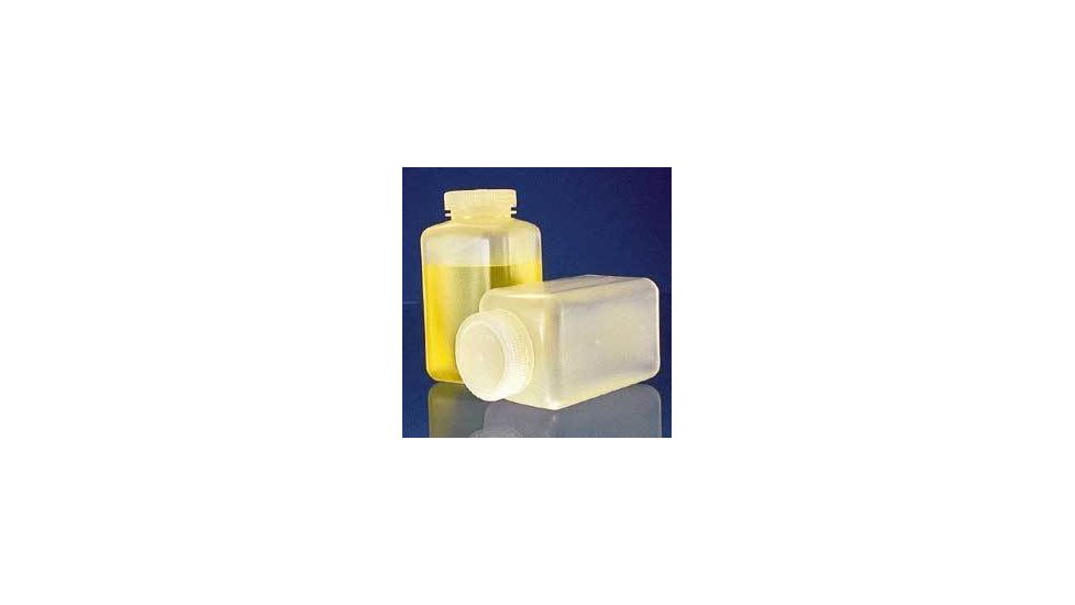 Nalge Nunc Square Bottles, Polypropylene, Wide Mouth, NALGENE 2110-0006