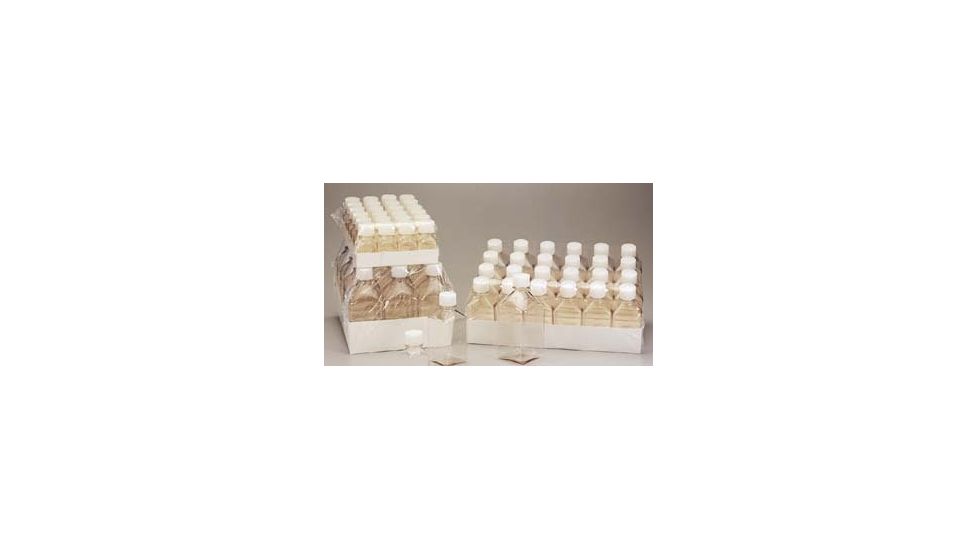 Nalge Nunc Square Media Bottles, PET, Sterile, Graduated, NALGENE 342040-1000 With Closure