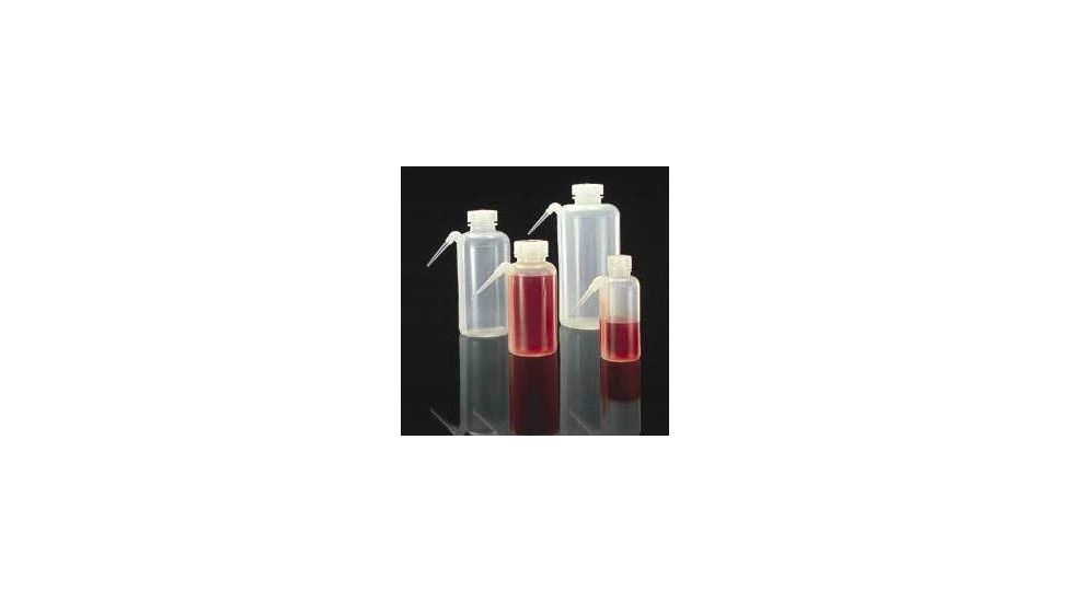 Nalge Nunc Unitary Wash Bottles, Low-Density Polyethylene, Wide Mouth, NALGENE 2402-0125