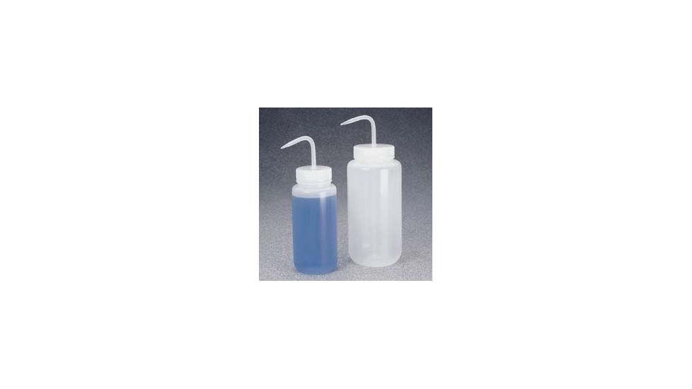 Nalge Nunc Wash Bottles, Low-Density Polyethylene, Wide Mouth, NALGENE 2407-0500