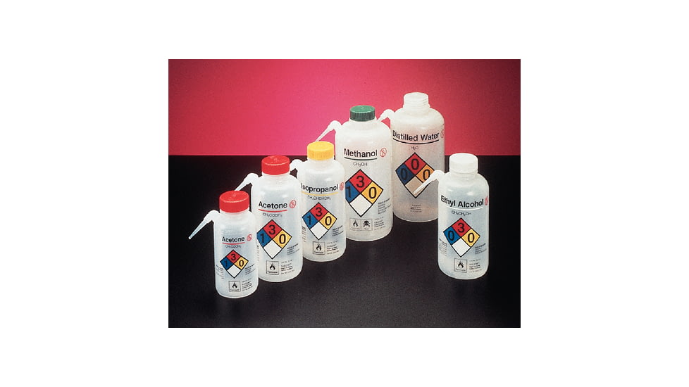 Nalge Nunc Wash Bottle Dist H20 500ml Pk4 2436-0505, Unit CS