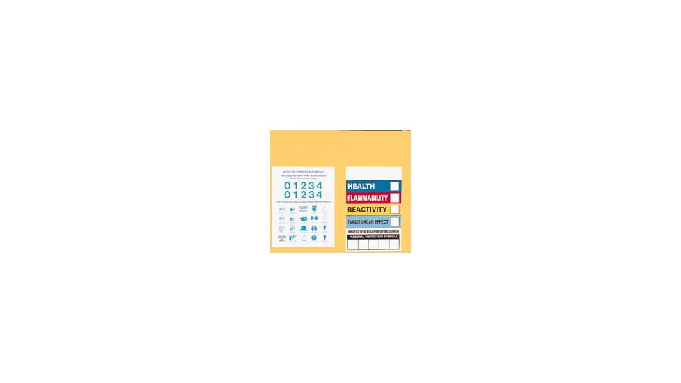National Marker Label WRTE-ON COMM.6X4 PK10 HM-25