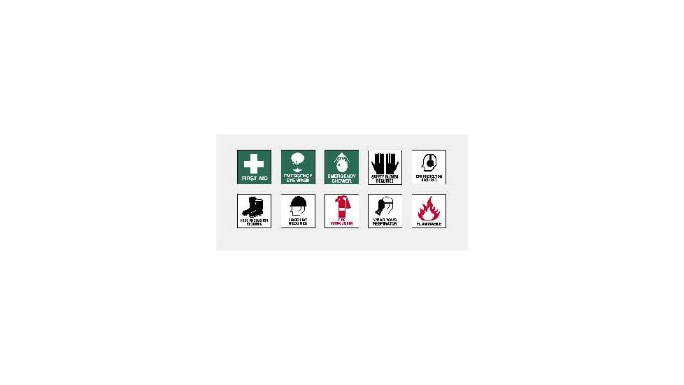 National Marker Sign Electrical Hazard 7X7 S-62-P
