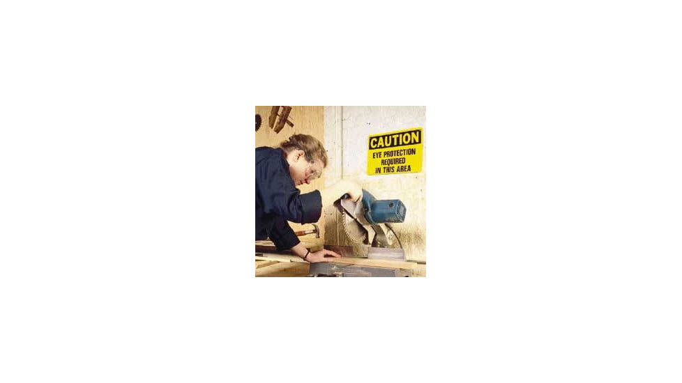 National Marker Sign Eye Protection REQ.7X10 C-26-P