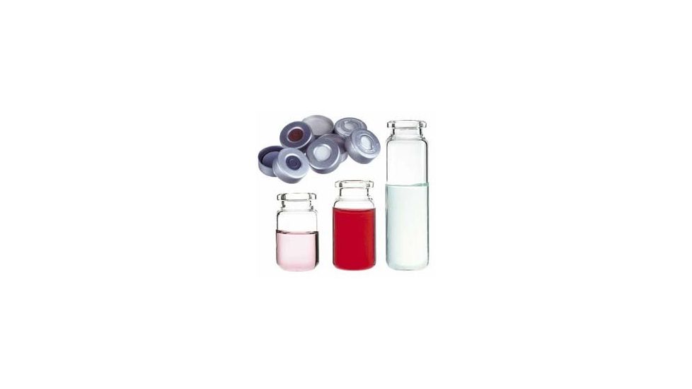 National Scientific Headspace Crimp-Top Vials, National Scientific C4020-210 Vials Round-Bottom