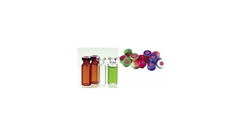 National Scientific Standard Opening Crimp-Top Vials, National Scientific C4012-10 Vials Microvial