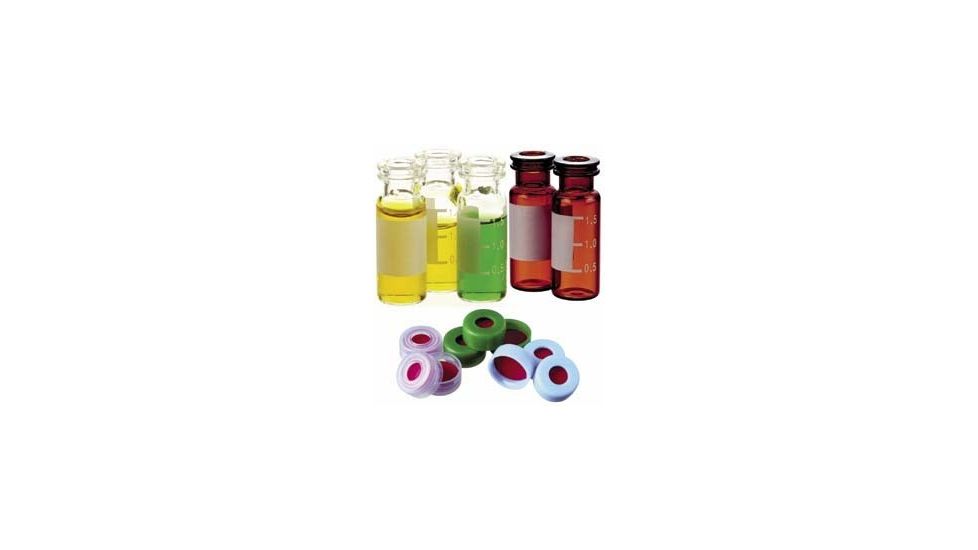 National Scientific Target Snap-It Crimp-Top/Snap-Cap Vials, National Scientific C4011-54 Caps Clear Snap-It Cap