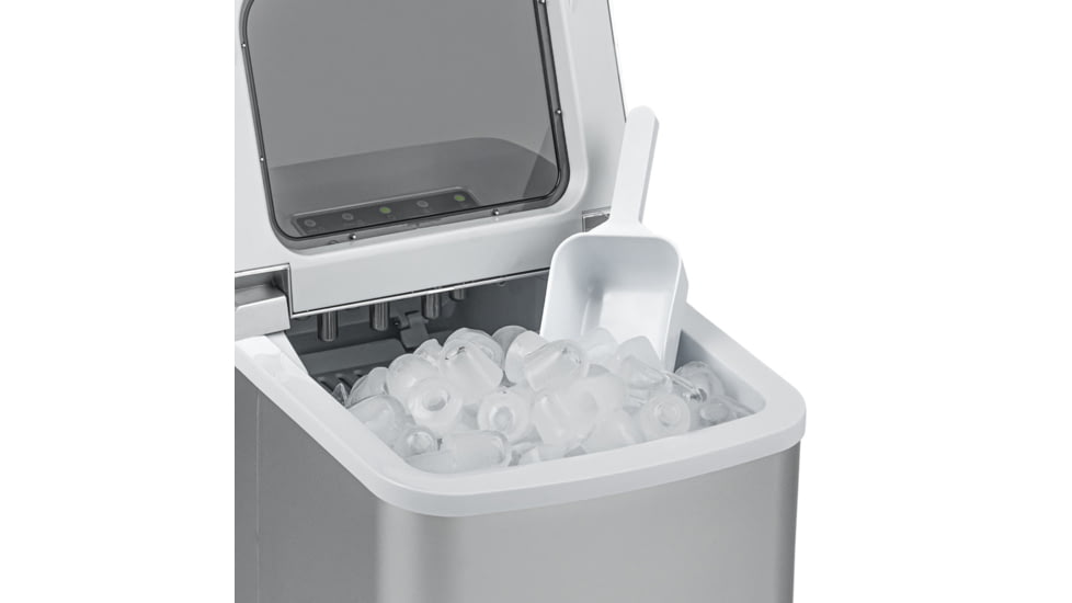 NewAir 26 lbs. Countertop Ice Maker, Stainless Steel, NIM026MS00