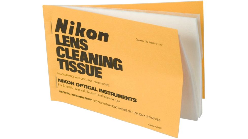 Nikon 4x6 Lens Cleaning Cloths
