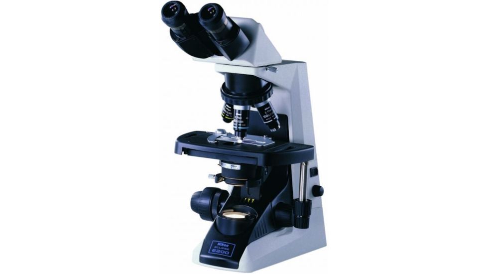 Nikon Instruments E200 Compound Microscope Set with 4-10-40X MCA75111