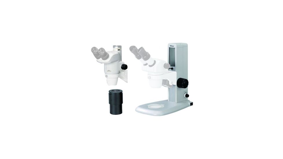 SMZ-745T Trinocular Stereomicroscope w/ C10X Widefield Eyepiece and C-PS Plain Focusing Stand