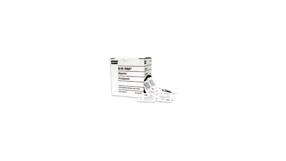 North Safety Products/Haus Aspirin EA=500 Tablets 032098