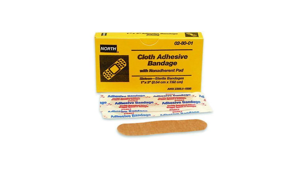 North Safety Products/Haus Bandage Adh Cloth 1X3IN 28001, Each