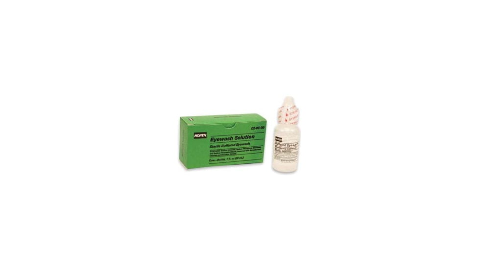 North Safety Products/Haus Eye Wash SOLUTION, 1OZ PK5 020699