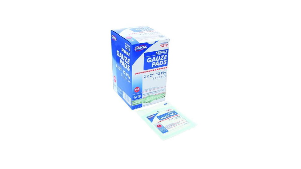 North Safety Products/Haus Gauze Pads Sterile 2x2 Pk100 067622, Unit PK