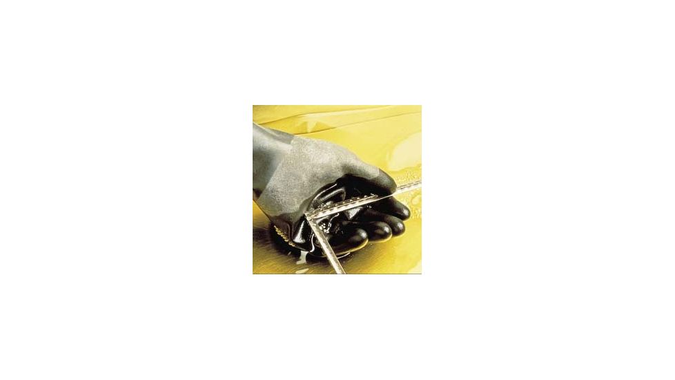 North Safety Products/Haus Gloves Butyl 13MIL Rough 7 PR2 B131R/7