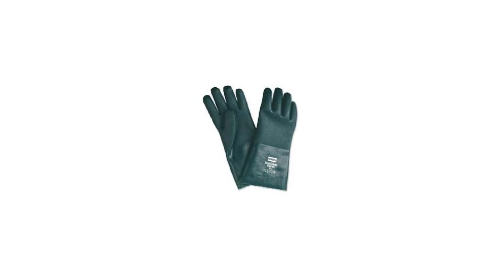 North Safety Products/Haus Gloves Pvc Grn 12''XL PK12PR 840FWG/10XL