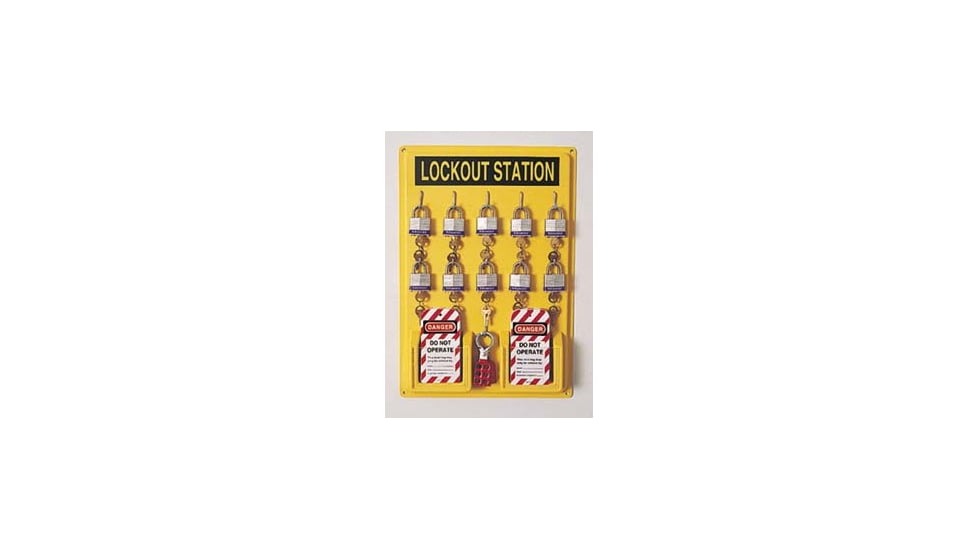 North Safety Products/Haus Lockout COMPLETE10STAT LSE105F