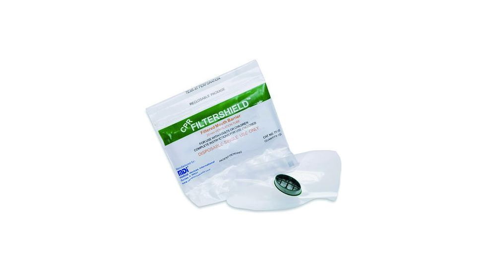 North Safety Products/Haus Mouth Barrier Cpr Filtershield 121090, Each