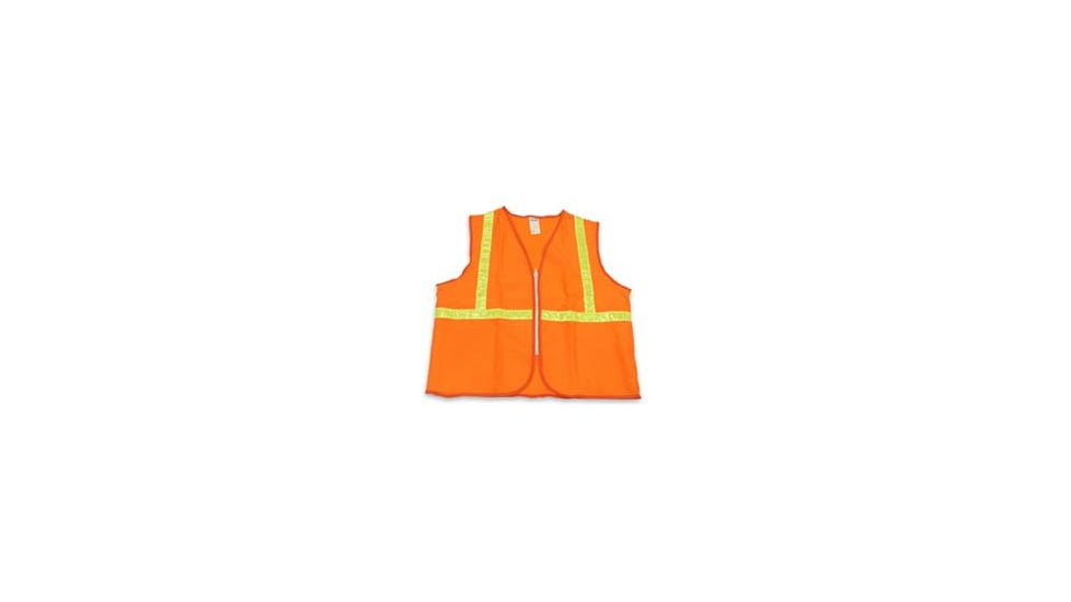 North Safety Products/Haus Org Vest CLASS2 Xl Zipper TVA2/15NZ/OXL