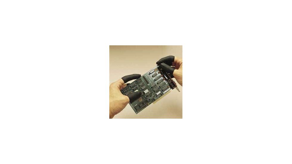 North Safety Products/Haus Powder-Free Static-Dissipative Rolled Finger Cots, North Safety Products 115LBR/S