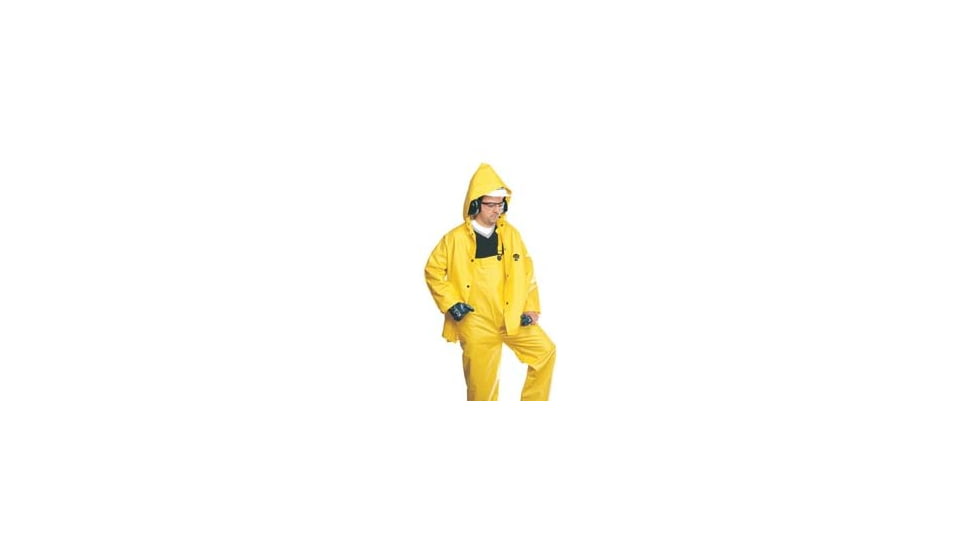 North Safety Products/Haus Rainsuit 3PC 35MIL PVC/POLY 85JPH2XL