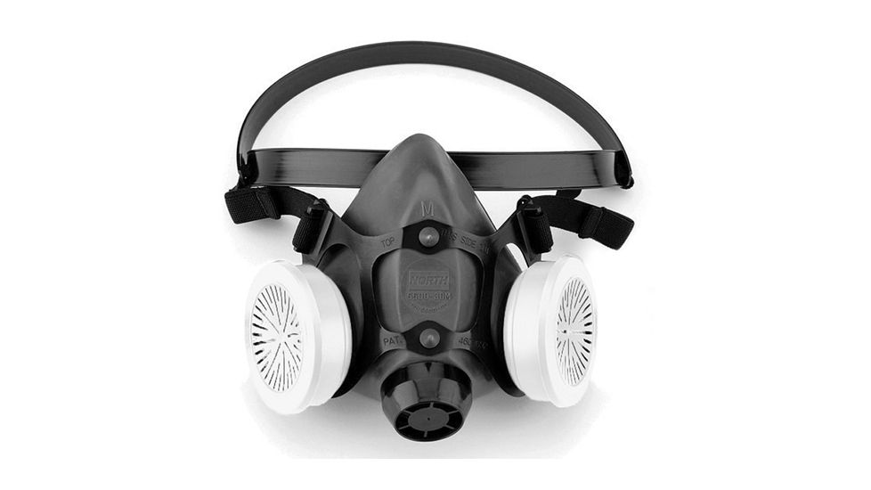 North Safety Products/Haus Sm 5500 Mask W/ORG.VAPOR 5501S, Each