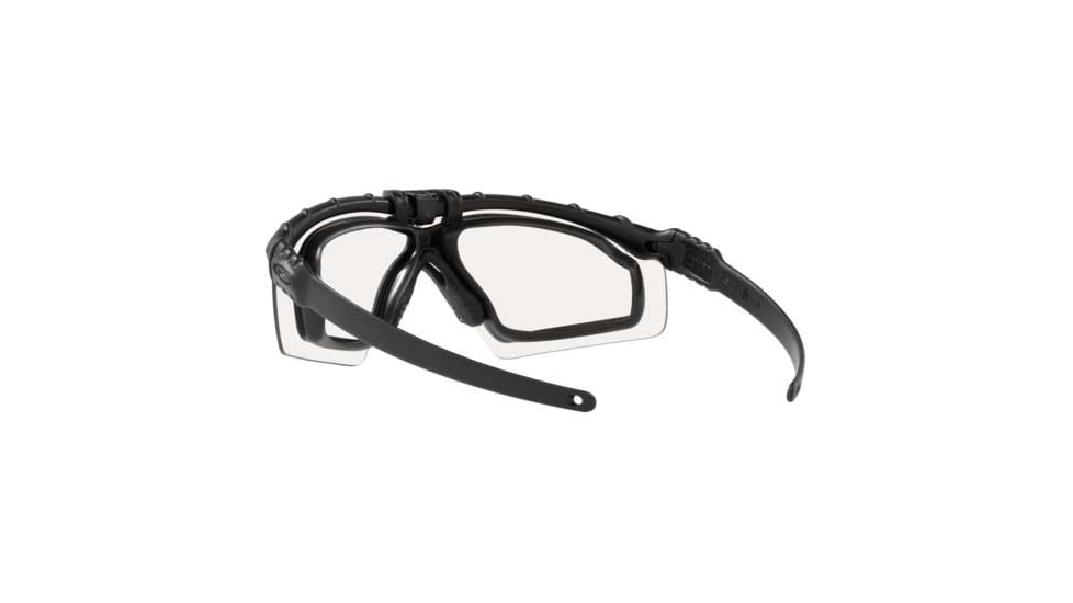 Oakley SI Industrial M Frame 3.0 PPE Sunglasses - Men's, Matte Black Frame, Clear Lens, 2XL, OO9146-914651-32
