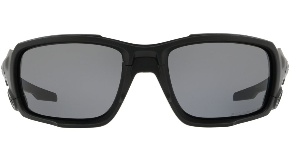 Oakley SI Standard Issue Ballistic Shocktube Safety Glasses, Matte Black w/Grey Polarized, OO9329-09