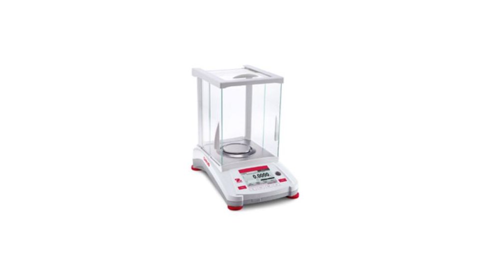 Ohaus AX223N/E Adventurer Analytical and Precision Balance w/External Calibration,White,220g 30100631