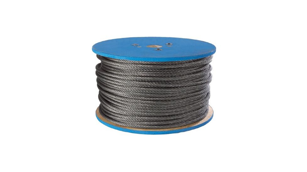 Peerless 3/16 7x19 Galv Wire Rope250ft 005-4503290, Unit CS