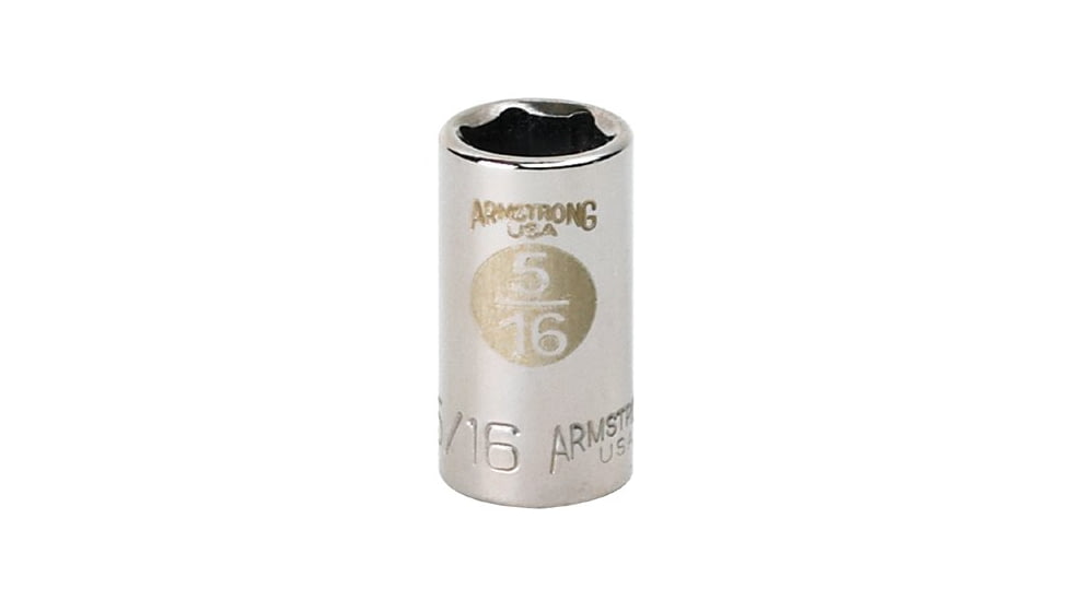 Armstrong Tools 1/4in Dr Socket9/32in Opg 12 069-10-109, Unit PK